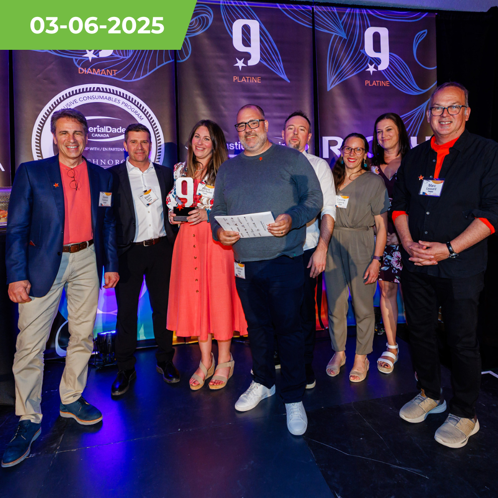 Un prix prestigieux au Gala Gutenberg 2025 !